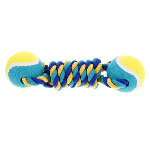 Kisangel Hundespielzeug Hundeseilball Zahnspielzeug Für Welpen Zerrspielzeug Für Hunde Kauspielzeug Für Welpen Zum Zahnen Kauspielzeug Für Große Hunde Großes Hundeseilspielzeug Polyester von Kisangel