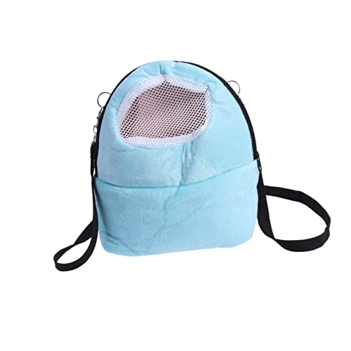 Kisangel Hundeträger Papageienträger Bubble Bird Reiseträger Tragbarer Papageienkäfig Vogeltragerucksack Reisetaschen Hamster Tragen Reise-Einkaufstasche Reisetasche Für Hunde Blue von Kisangel