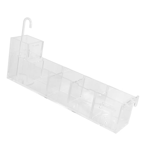 Kisangel Kasten Filter für Fischbecken Aquarienbedarf Aquarienwasserfilter Aquariumfilter Externer Filter für Aquarium Sieb Filterwerkzeug für Aquarien Aquariumreiniger An der Wand montiert von Kisangel