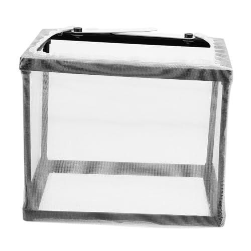 Kisangel Kasten Isolationsnetz Für Aquarien Trennnetz Für Aquarien Aquarium Kindergarten Betta-Aquarium Mit Trennwand Aquariumzubehör Fall Fischzucht Separator Zuchtbecken Black Plastik von Kisangel