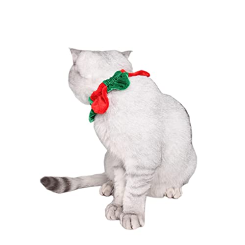 Kisangel Katze Weihnachtskostüm Weihnachts-Halsband für Haustiere Weihnachts-Haustierzubehör Welpenweihnachtshalsband Hundeweihnachtskrawatte Hundeweihnachtskostüm Halskreis der Katze Kisangel Katze Weihnachtskostüm Weihnachts-Halsband für Haustiere Weihnachts-Haustierzubehör Welpenweihnachtshalsband Hundeweihnachtskrawatte Hundeweihnachtskostüm Halskreis der Katze von Kisangel