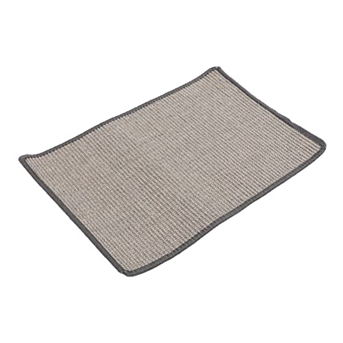 Kisangel Katze kratzmatte Krallenauflage für Katzen Katzensofaschutz sisal kratzbrett katzenkratzmatte Spielzeuge Teppiche Sisalmatte Kratzkissen für Haustiere runden kratzbaum für Katzen von Kisangel