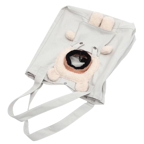 Kisangel Katzentrage groß Katze träger Tragetasche für Katzen kleine Hundetragetasche pet Supplies pet Backpack große Katzentragetasche Reisetragetasche für Haustiere Segeltuch von Kisangel