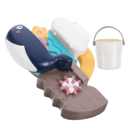 Kisangel Kinderbadezimmerspielzeug Babybadewanne Kinderspielzeug Badespielzeug Badewanne Für Babys Für Babys Lustiges Süßes Badespielzeug Bezauberndes Wassersprenkelspielzeug von Kisangel