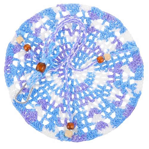 Kisangel Krabbelbett für Haustiere Haustierbetten Mesh-Hängemattenspielzeug Hängematte Dekoration Haustier-Eidechsen-Hängebett Schlafnest für kleine Tiere Käfigverzierung Stoff Colorful von Kisangel