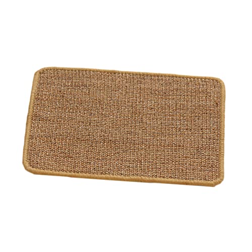 Kisangel Kratzmatte für Katzen sisal kratzbrett Katze kratzmatte Katzenkratzmatte aus Sisal Naturteppich aus Jute Jute-Teppich Teppiche Katzenschleifmatte Katzenkratzer natürlich Spielzeug von Kisangel