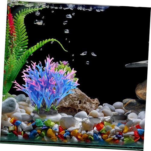 Kisangel Künstliche Aquarium Dekoration Plastik Unterwasser Pflanzen Landschaftsdekor Natürliche Form Langlebig Fischfreundlich Geeignet für Aquarien Kisangel Künstliche Aquarium Dekoration Plastik Unterwasser Pflanzen Landschaftsdekor Natürliche Form Langlebig Fischfreundlich Geeignet für Aquarien von Kisangel