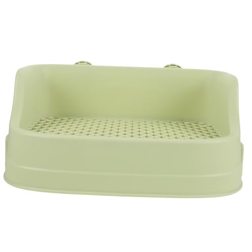 Kisangel Kleintier Toilettentrainer Quadratische Kaninchentoilette Für Meerschweinchen Chinchillas Und Andere Haustiere Einfache Pflege Für Käfige Umweltfreundliches Design Grün Kisangel Kleintier Toilettentrainer Quadratische Kaninchentoilette Für Meerschweinchen Chinchillas Und Andere Haustiere Einfache Pflege Für Käfige Umweltfreundliches Design Grün von Kisangel