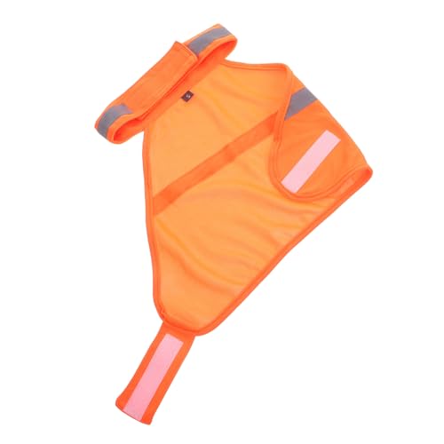 Kisangel Reflektierende Hundeweste Verstellbar Atmungsaktiv Sicherheitsweste für Hunde Sommerkleidung Fluoreszierend Orange S für Joggen Wandern Kisangel Reflektierende Hundeweste Verstellbar Atmungsaktiv Sicherheitsweste für Hunde Sommerkleidung Fluoreszierend Orange S für Joggen Wandern von Kisangel