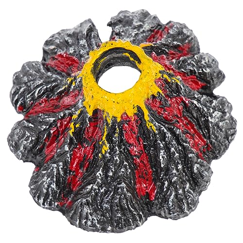 Kisangel Resin Aquarium Volcano Statue Fischbecken Dekoration Poröses Versteck Langlebig Landschaft für Süßwasseraquarien Fish Tank Ornament Kisangel Resin Aquarium Volcano Statue Fischbecken Dekoration Poröses Versteck Langlebig Landschaft für Süßwasseraquarien Fish Tank Ornament von Kisangel