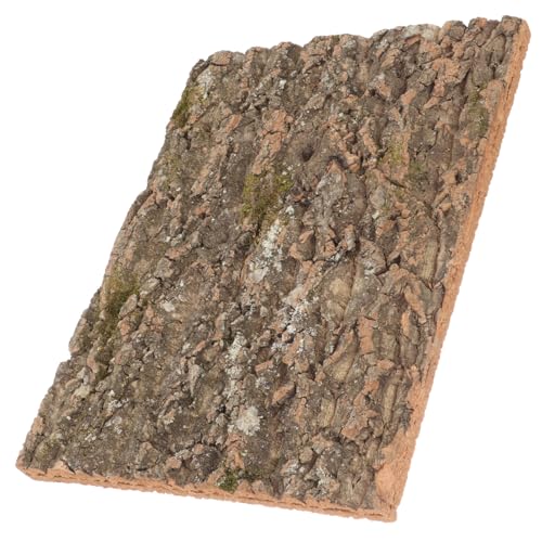 Kisangel Schlangenbaumrinde Ratte Unterlage Schildkröte bellen Gecko schleichtiere kletterwand Snakes Naturgetreue Terrarium Dekoration krabbeltier Reptiliendekor Kork Log Coffee von Kisangel