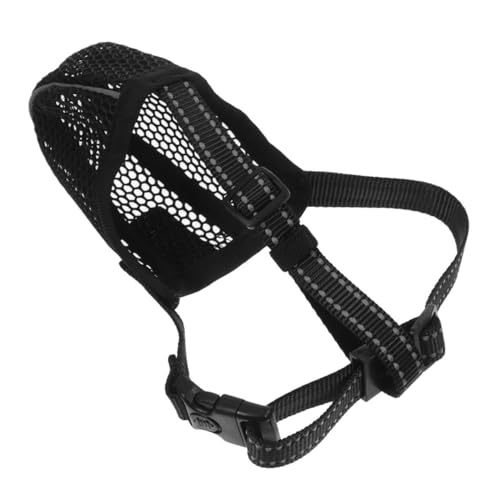 Kisangel Verstellbarer Hundemaulkorb aus Atmungsaktivem Mesh Komfortables Polyester Schutz vor Beißen und Fressschutz Geeignet für Große Hunde Einfach Anzulegen Langlebig und Komfortabel Kisangel Verstellbarer Hundemaulkorb aus Atmungsaktivem Mesh Komfortables Polyester Schutz vor Beißen und Fressschutz Geeignet für Große Hunde Einfach Anzulegen Langlebig und Komfortabel von Kisangel
