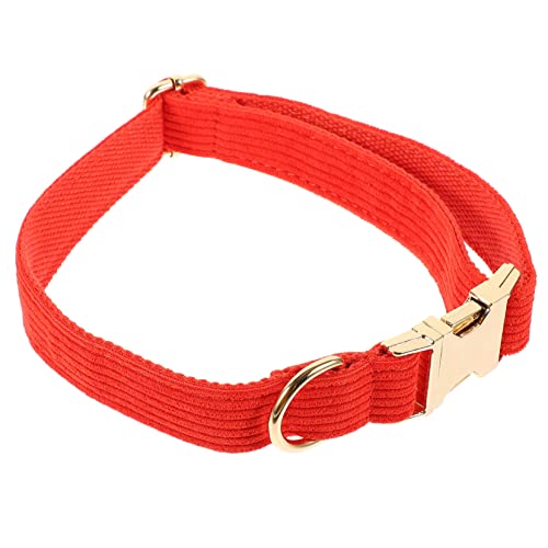 Kisangel Verstellbares Hundehalsband Metallverschluss Stilvolles Halsband für Kleine und Große Hunde Geeignet für Jeden von Partys bis Alltag Kisangel Verstellbares Hundehalsband Metallverschluss Stilvolles Halsband für Kleine und Große Hunde Geeignet für Jeden von Partys bis Alltag von Kisangel