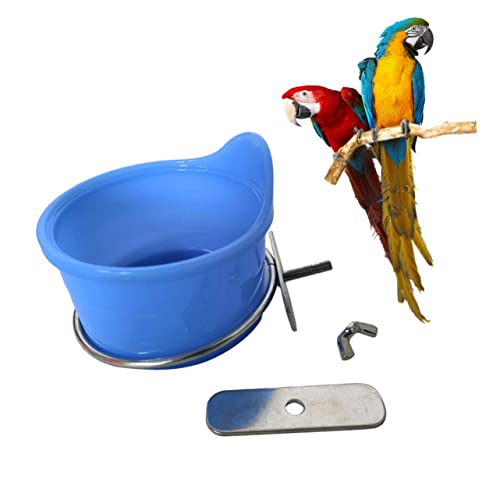 Kisangel Multifunktionaler Vogelnapf Für Käfige Futter Und Trinkbehälter Für Papageien Und Vögel Blau Installieren Reinigen Für Kleine Haustiere Kisangel Multifunktionaler Vogelnapf Für Käfige Futter Und Trinkbehälter Für Papageien Und Vögel Blau Installieren Reinigen Für Kleine Haustiere von Kisangel