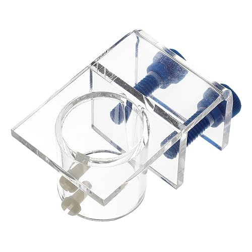 Kisangel Wasserleitungshalterung Für Aquarien Filter Klarer Schlauch Wassertank Rohr Luftschläuche Für Aquarien Clip Abfluss Dekorationen Für Aquarien Aquarium Klar Fisch Acryl Transparent von Kisangel