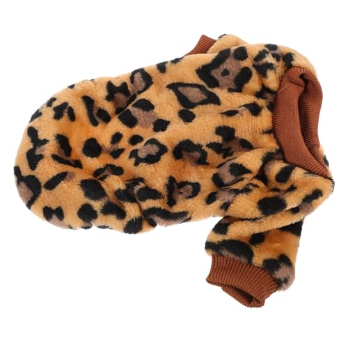 Kisangel entzückendes Hundekleid Hundemäntel Winddichter Hundepullover Hundebett Hündchen züchten hundemantel Dog Raincoat entzückende hundekleidung Hundekostüm für den Winter Korallenvlies von Kisangel