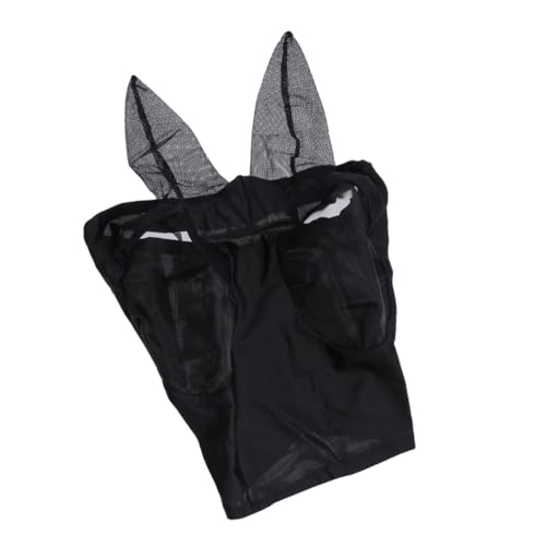 Pferdekopf Netz Maske Pferdefliege Pferdekopf Mesh Black Kisangel von Kisangel