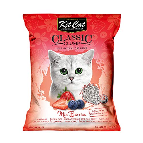 Kit Cat Classic Clump Mix Berries 10L von Kit Cat