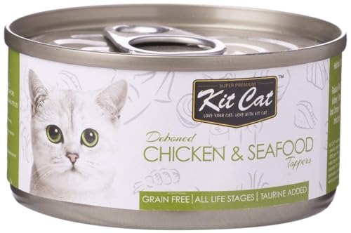 Kit Cat Huhn mit Thunfisch Nassfutter von Kit Cat