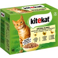 Kitekat Frischebeutel 48 x 85 g - Geflügel-Allerlei in Gelee von Kitekat