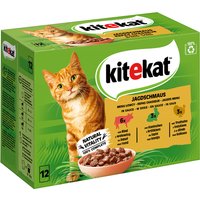 Kitekat Frischebeutel 48 x 85 g - Jagdschmaus in Sauce von Kitekat