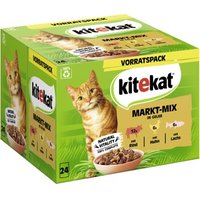 Kitekat Multipack Markt Mix in Gelee 24x85 g von Kitekat