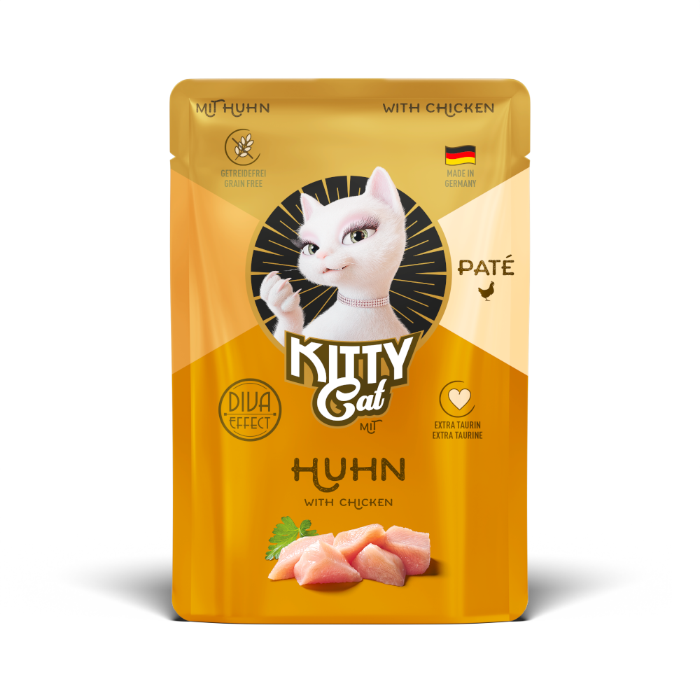 KITTY Cat Paté 6 x 85 g - Huhn von Kitty Cat