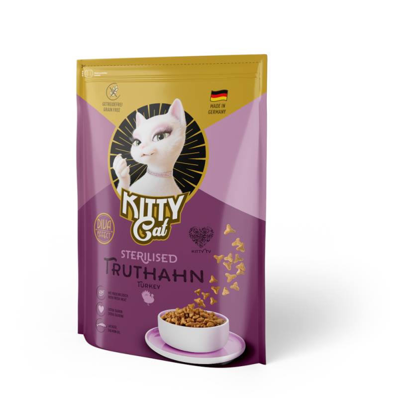 Kitty Cat Sterilised mit Truthahn - 800 g von Kitty Cat