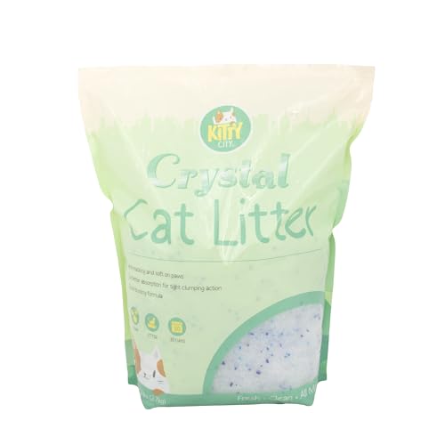 Kitty City Crystals Katzenstreu, 2,7 kg von Kitty City