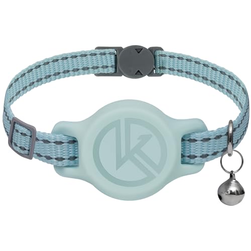 Kitty Kompass Fliesenhalter Katze Tracking Halsband (blau) von Kitty Kompass