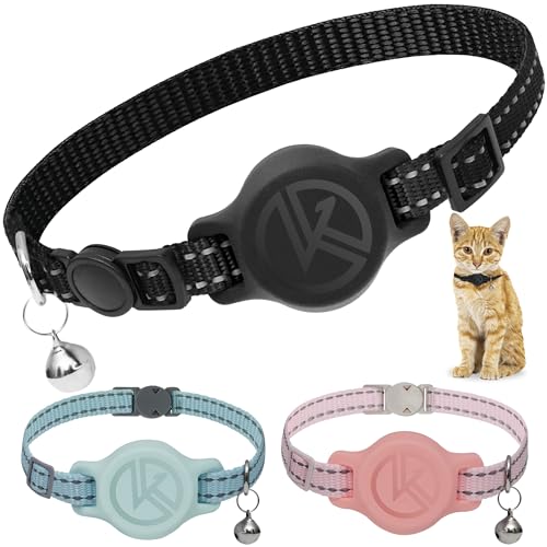 Kitty Kompass Fliesenhalter Katzenhalsband (schwarz) von Kitty Kompass