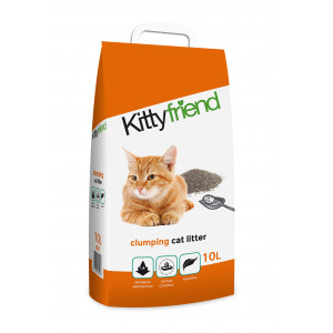 Kitty Friend Clumping Katzenstreu 10 Liter von Kitty friend