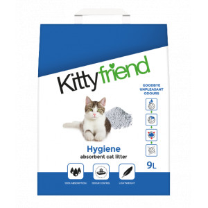 Kitty Friend Hygiene Katzenstreu 2 x 9 liter von Kitty friend