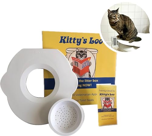 Kitty Loo Katze WC-Training Kit/Seat – Die Besten Katze WC-Sitz. USA Made. von Kitty's Loo