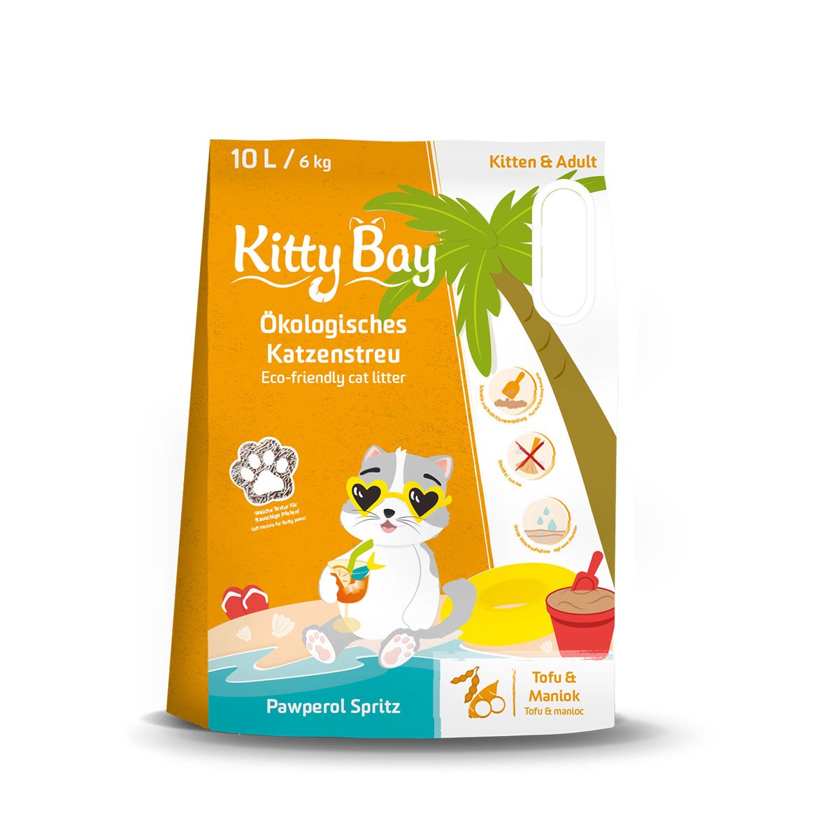 KittyBay - Pawperol Spritz - Tofu und Maniok 10L von KittyBay