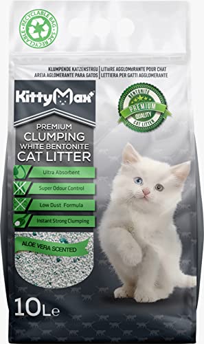 KittyMax Aloe Katzenstreu mit Vera, 10L von KittyMax