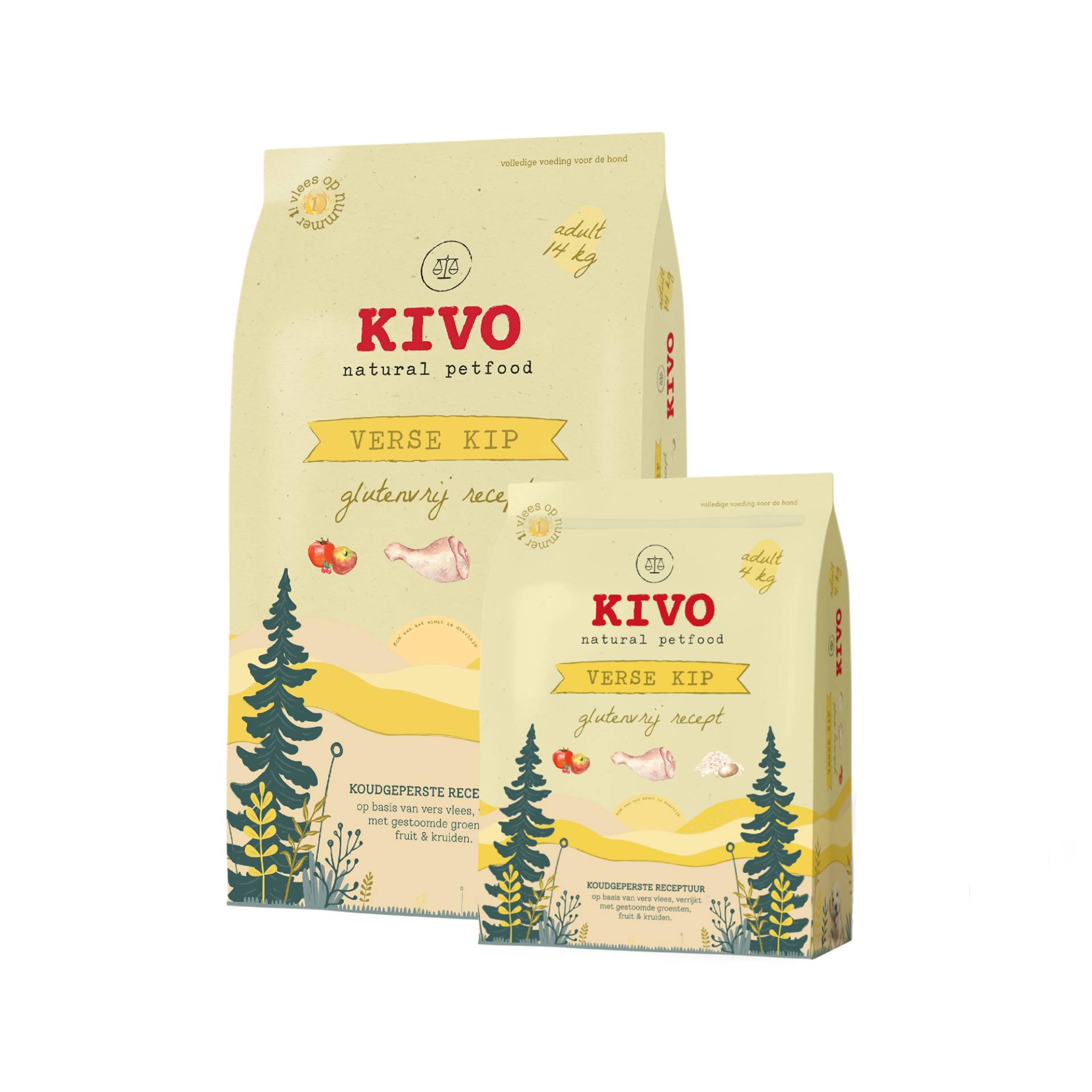 Kivo frisches Hähnchen glutenfrei - 14 kg von Kivo