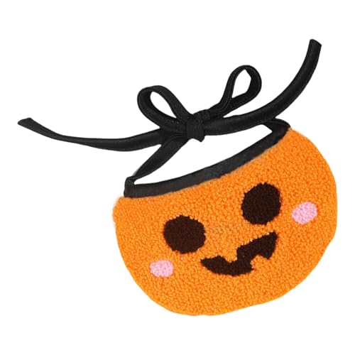 Kixolazr Halloween-Hundeschal, Hundeschal für mittelgroße Hunde - Geist Haustier Halloween Bandana Welpen Bandana | Weiches Halloween-Haustier-Lätzchen, Hunde-Bandana-Halsband für tägliche von Kixolazr