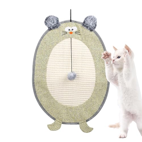 Kixolazr Kratzbrett Für Katzen,Kratzpad Für Hauskatzen | Hängbar Interaktives Spielzeug Mit Kratzschutz Für Zuhause Sofa Couch Kixolazr Kratzbrett Für Katzen,Kratzpad Für Hauskatzen | Hängbar Interaktives Spielzeug Mit Kratzschutz Für Zuhause Sofa Couch von Kixolazr