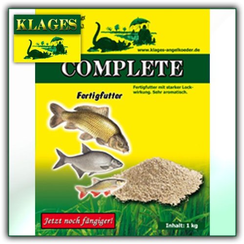 Complete Fertigfutter -Stippi rot 2kg von Klages Angelköder