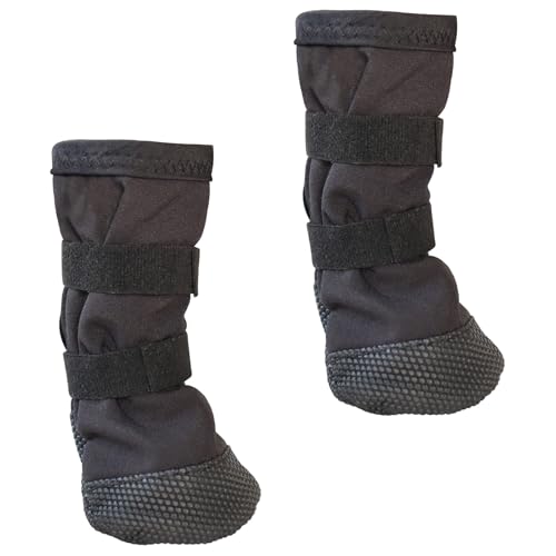 Hundeschutzsocken für verletzte Pfoten nach chirurgischer Genesung, atmungsaktives Gewebe, rutschfeste Sohlen, Abdeckung, Stiefel, leckresistent, zum Wandern, 2 Stück Hundeschutzsocken für verletzte Pfoten nach chirurgischer Genesung, atmungsaktives Gewebe, rutschfeste Sohlen, Abdeckung, Stiefel, leckresistent, zum Wandern, 2 Stück von Klaisy