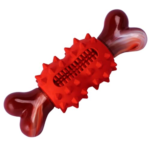 Klaisy Kauspielzeug in Knochenform, Gummi-Zahnbürste, saubere Zähne für große Hunderassen, zum Zahnen Klaisy Kauspielzeug in Knochenform, Gummi-Zahnbürste, saubere Zähne für große Hunderassen, zum Zahnen von Klaisy