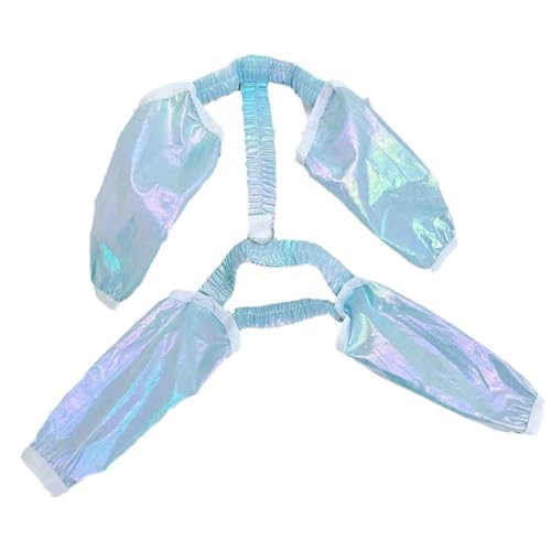 Reflektierende Hundebeinschützer mit elastischen Bändern, wasserabweisend, Ellenbogen-Schutzhülle für Vorder- und Hinterbeinstiefel Reflektierende Hundebeinschützer mit elastischen Bändern, wasserabweisend, Ellenbogen-Schutzhülle für Vorder- und Hinterbeinstiefel von Klaisy