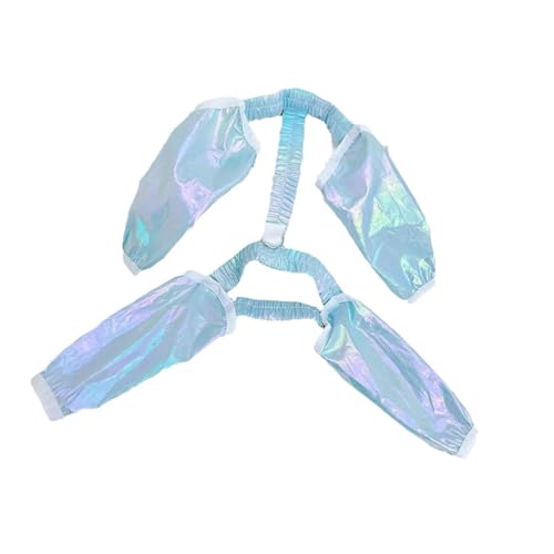 Reflektierende Hundebeinschützer mit elastischen Bändern, wasserabweisend, Ellenbogen-Schutzhülle für Vorder- und Hinterbeinstiefel Reflektierende Hundebeinschützer mit elastischen Bändern, wasserabweisend, Ellenbogen-Schutzhülle für Vorder- und Hinterbeinstiefel von Klaisy