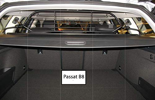 Kleinmetall Masterline passend für VW Passat Variant Typ: 3G / B8 passgenaues Trenngitter/Hundegitter/Gepäckgitter von Kleinmetall