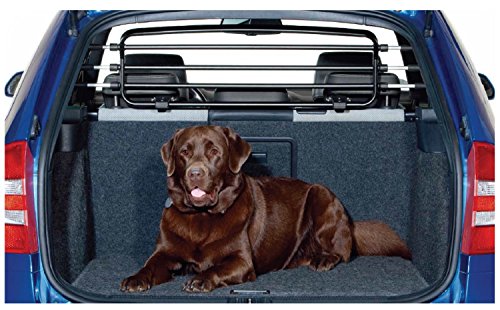 Kleinmetall Roadmaster Deluxe geeignet für VW Polo + Fox + Up! Hundegitter/Trenngitter mit Schnell-Spanner System von Kleinmetall