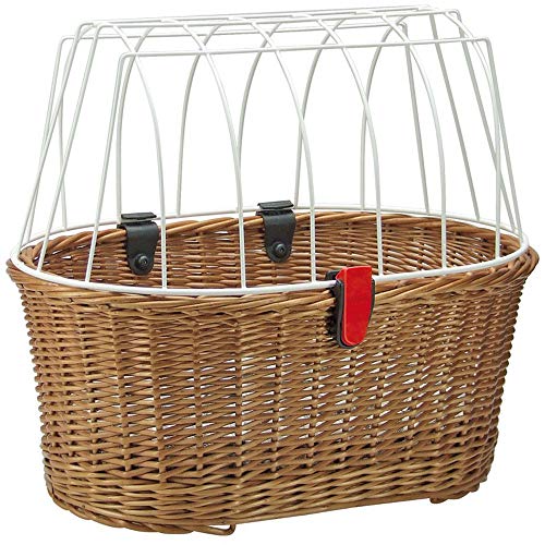 KlickFix HundeshopperDoggy Basket 45x52x36cm m. Korbklip braun + SCHLAUCHFLICKEN von KlickFix