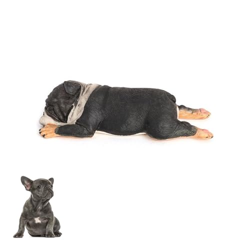 KnocKconK Haustier-Denkmal für den Verlust von Hunden, Schäferhund, französisches Eimer-Simulationsmodell (französischer Eimer) von KnocKconK