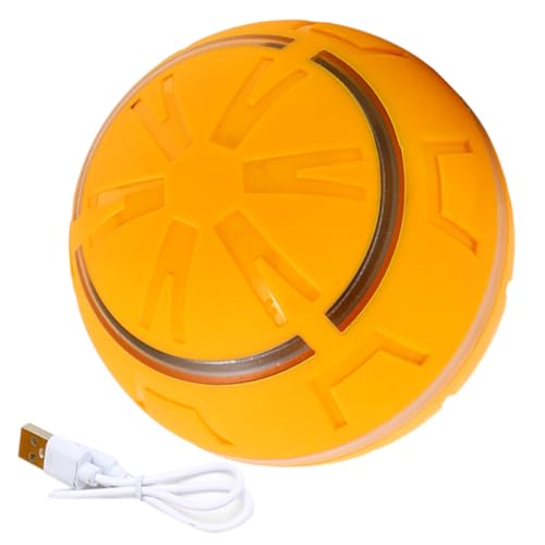 Knowlife Beweglicher Ball Für Hunde,Automatisch Beweglicher Hundespielzeug Ball - Vibrierender Aktiver Rollball Mit Licht Für Alle Hunderassen Innen- Und Außenspiele Knowlife Beweglicher Ball Für Hunde,Automatisch Beweglicher Hundespielzeug Ball - Vibrierender Aktiver Rollball Mit Licht Für Alle Hunderassen Innen- Und Außenspiele von Knowlife