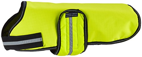 Knuffelwuff 13873-007 Hundemantel Funktionstextil reflektierend Neon, 40 cm von Knuffelwuff